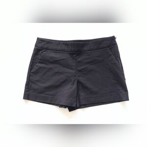 Saks Fifth Avenue Chino Shorts Black Womens Size 8